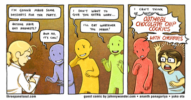 Click for full size. Guest Strip: Ananth & Yuko